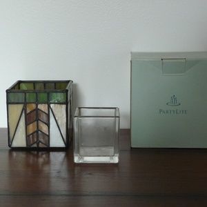 Partylite Artisan Square Votive Holder